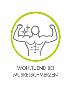 WOHLTUEND BEI MUSKELSCHMERZEN