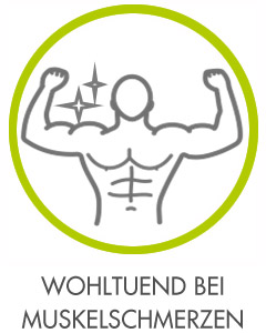 WOHLTUEND BEI MUSKELSCHMERZEN