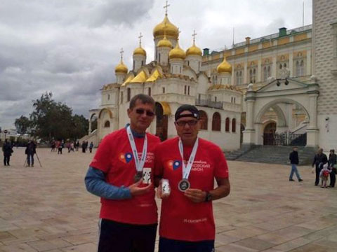 Marathon - nice greetings from Russia 